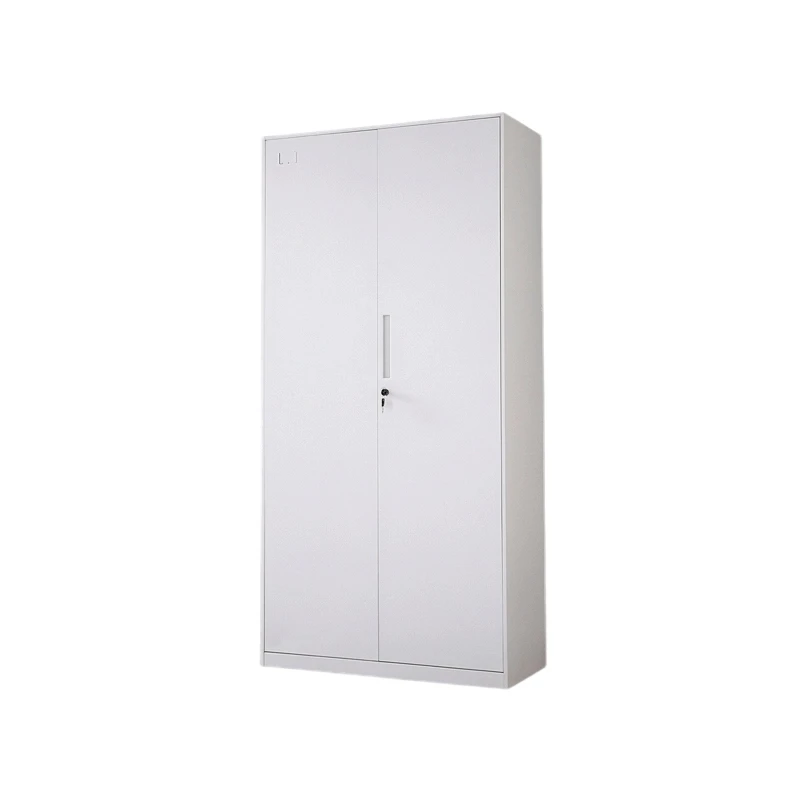 White File Cabinet With Swing Door